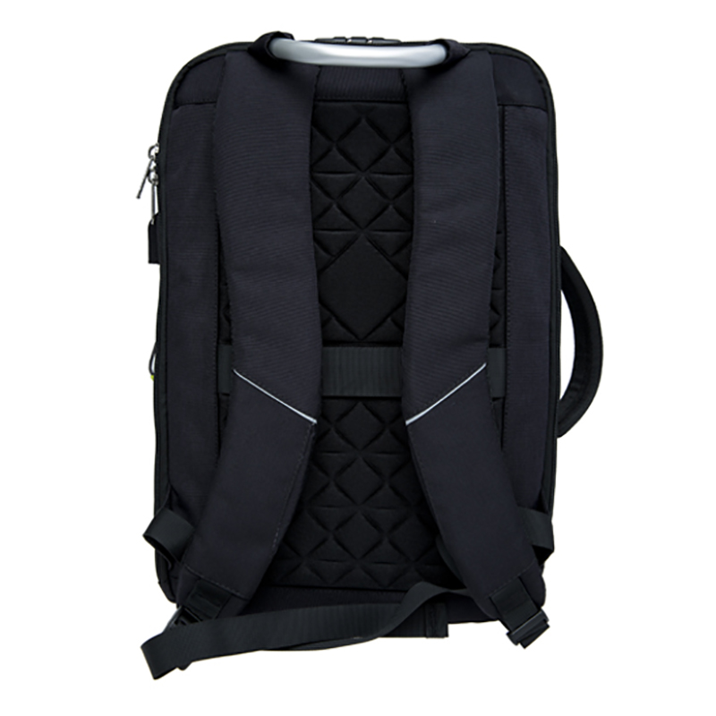 18SA-7126M déan teagmháil linn le haghaidh cúpóin saor in aisce faisean cruth cearnach lightweight briefcase ilfheidhmeach usb backpack ríomhaire glúine