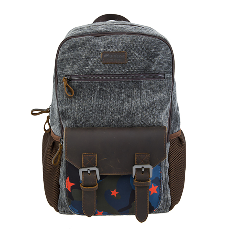 Mála Droma Canbhás Taistil 18SC-6942D le Pacáiste Loinge Óg Backpack Real